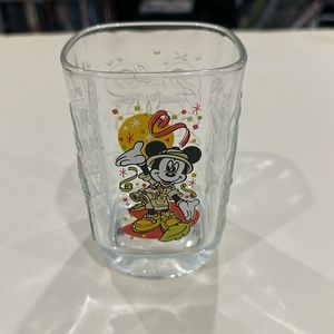 Mcdonalds 2000 DISNEY'S ANIMAL KINGDOM GLASS Walt Disney World Celebration